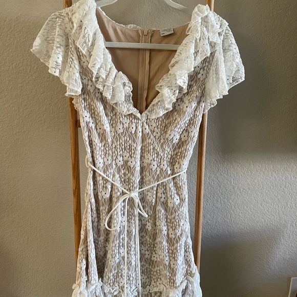Lacey dress. Only wore once! Super comfortable and cute. - Picture 2 of 3